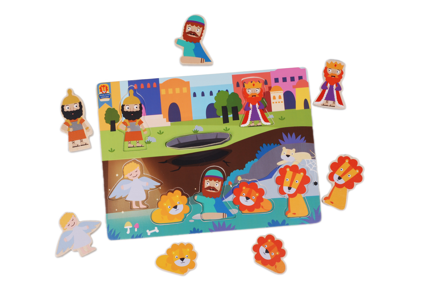 Daniel in the Lion's Den Wooden Puzzle