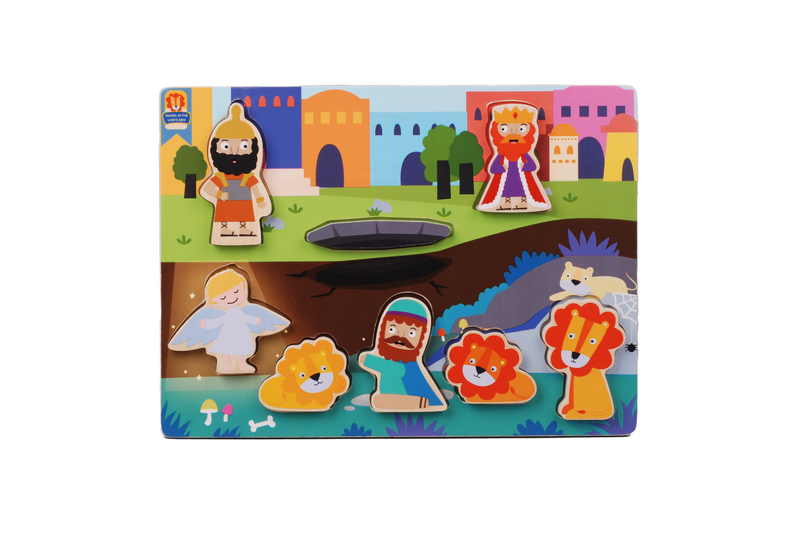 Daniel in the Lion's Den Wooden Puzzle