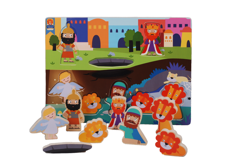Daniel in the Lion's Den Wooden Puzzle